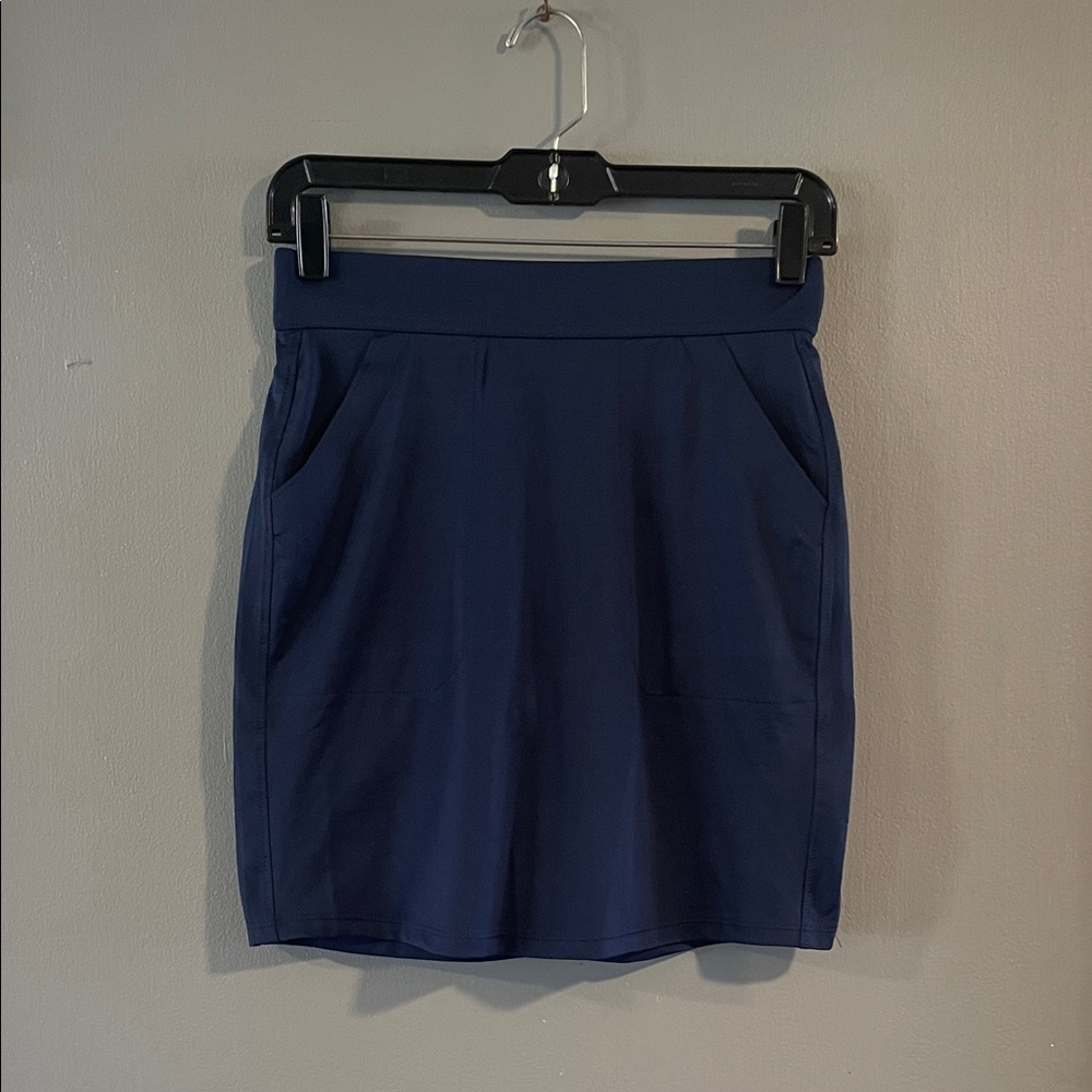 Belyn Key‎ Navy Skort with Pockets Size XXS